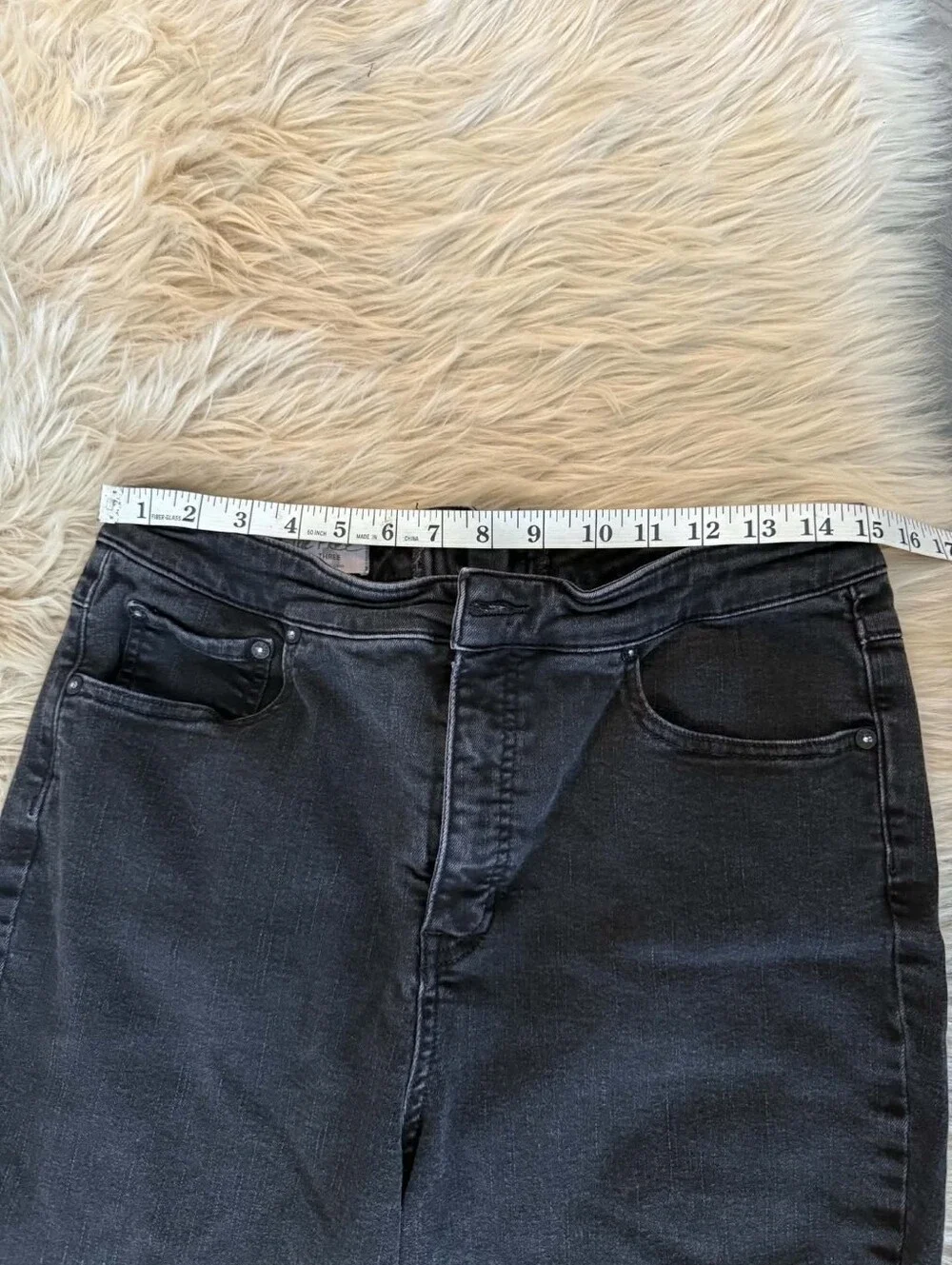 Free People We The Free CRVY Super High-Rise Lace-Up Flare Jeans Women's Size 33